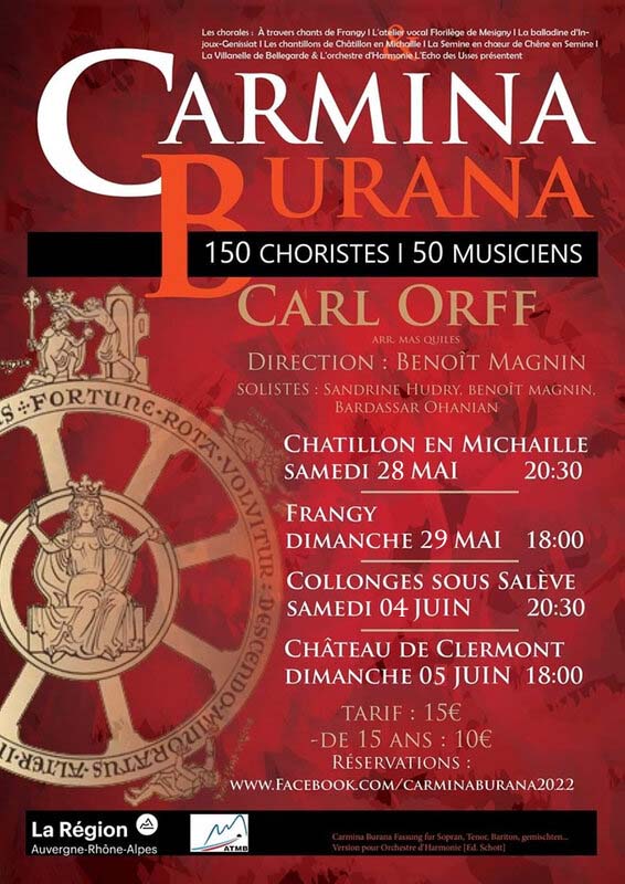 affiche carmina burana