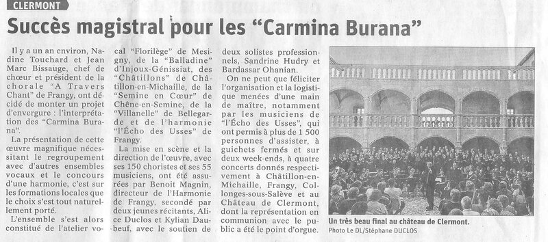 article journal dauphiné libéré